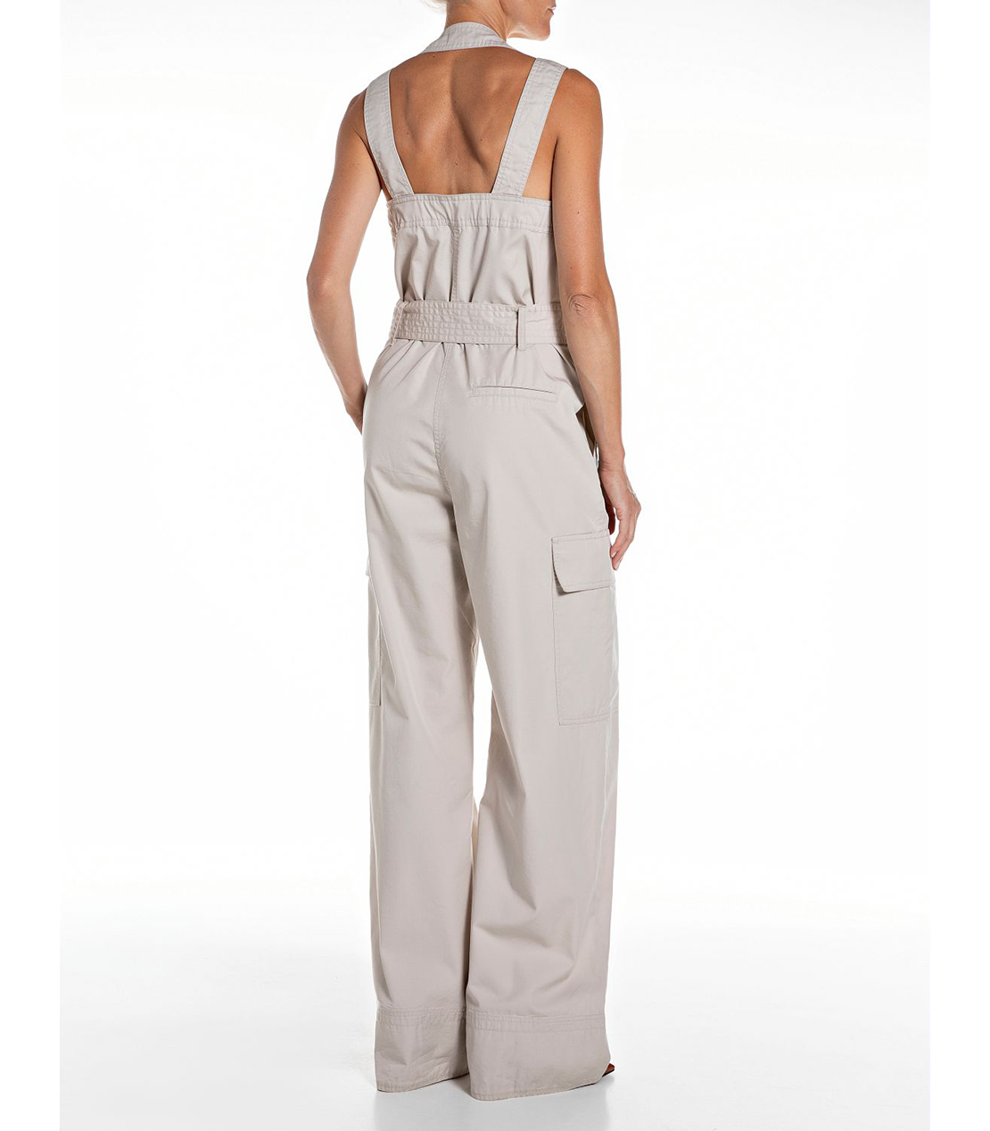 コットンツイルビスチェサロペット 詳細画像 グレージュ 2